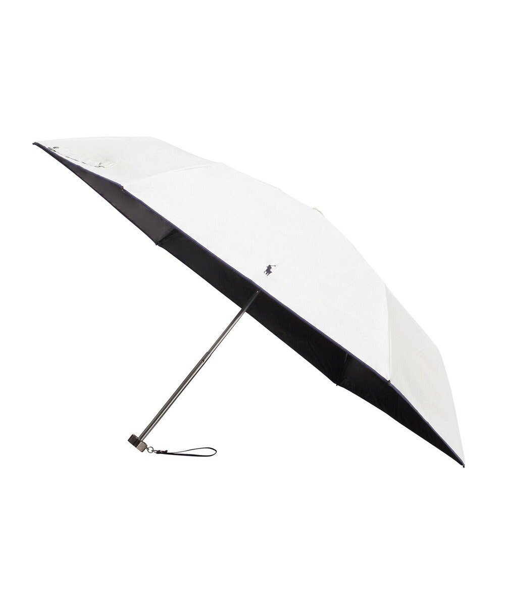 MOONBAT POLO RALPH LAUREN（ポロ ラルフローレン）晴雨兼用日傘 バイカラー 遮光率100% 遮熱 UV 