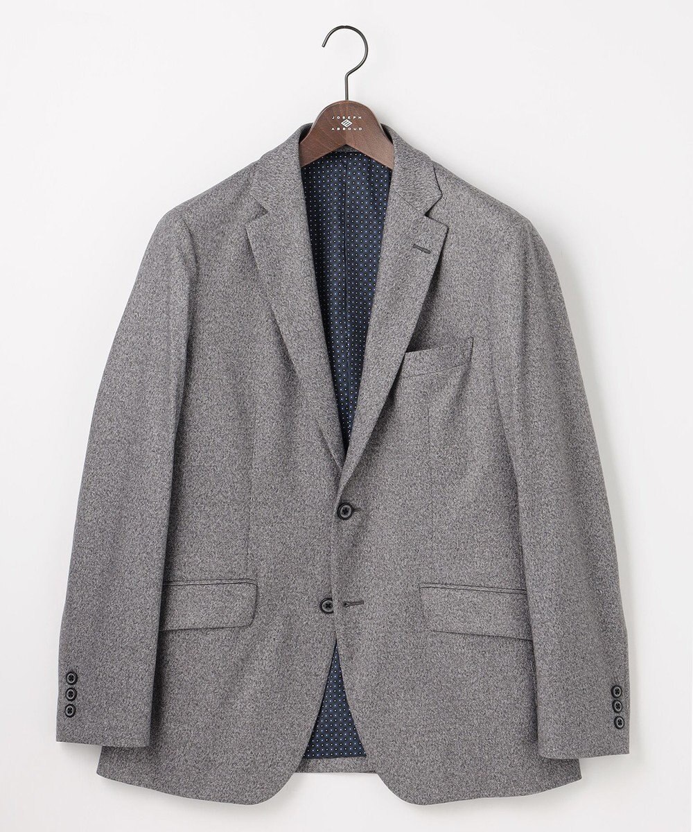 JOSEPH ABBOUD 【キングサイズ・ストレッチ/スウェードタッチ】フラノスウェード ジャケット 