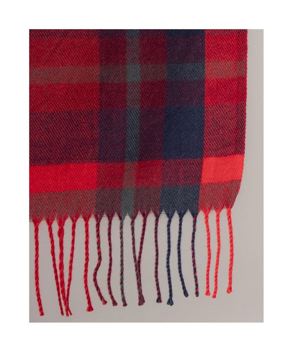 UNBILLION カシュネ cache nez / ウール混チェックストール 