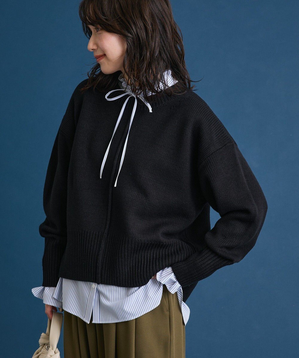 Green Parks こなれ主役ニットプルオーバー 