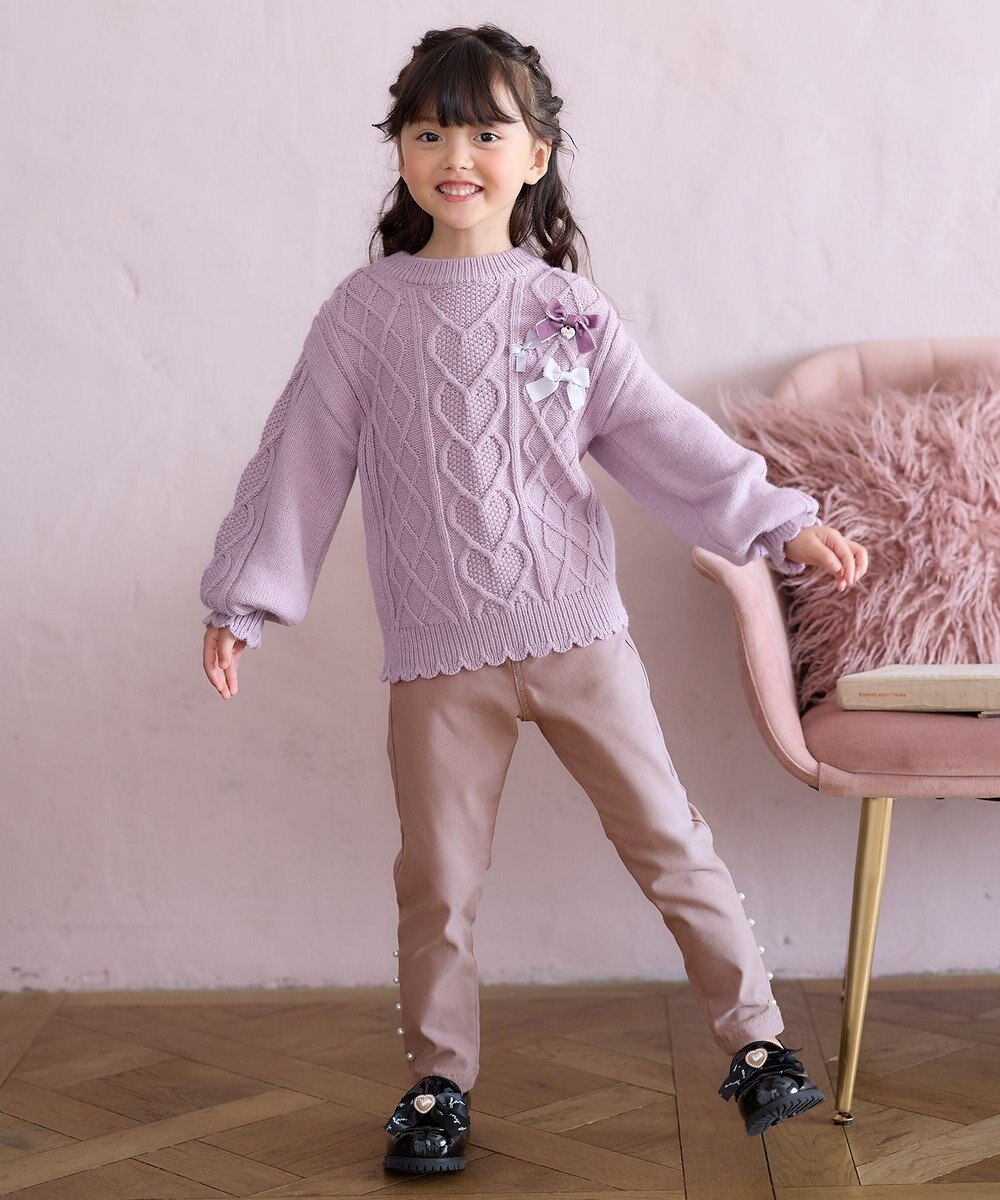 ANY KIDS 7days ドリームストレッチ 裏起毛 パンツ 