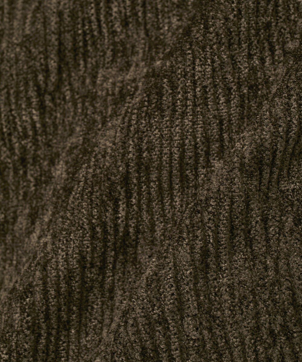 earth music&ecology プリーツベロア風ギャザープルオーバー 