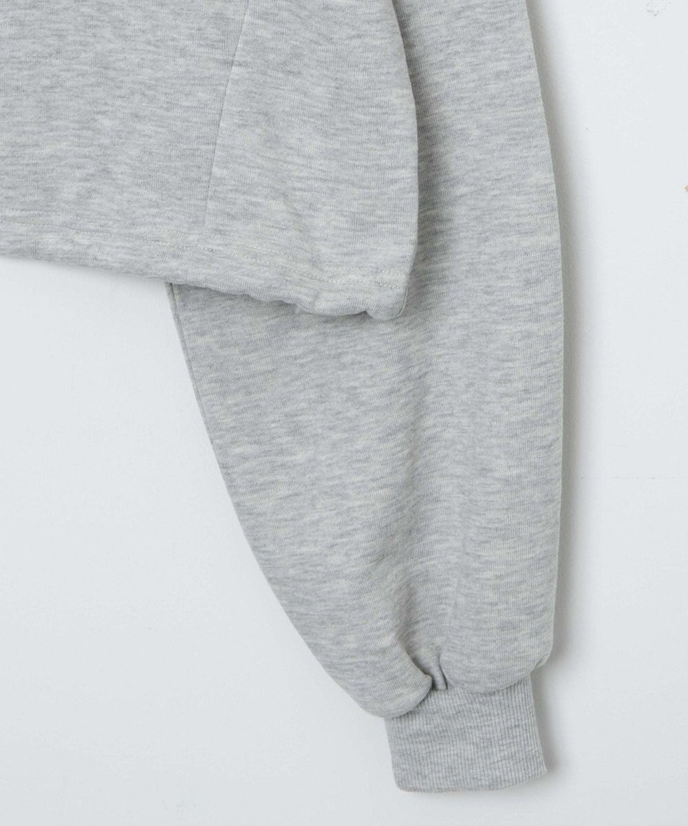 WEGO 【新色追加】ドロストデザインハーフZIPスウェット 