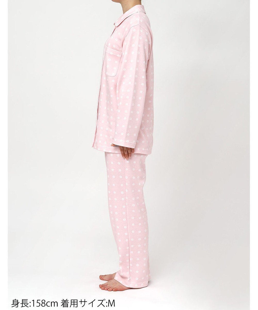 ワコール／睡眠科学 パジャマ 綿100%(本体) あったか SOU・SOU（R） 長袖 長ズボン レディース YDW480 睡眠科学／ワコール 