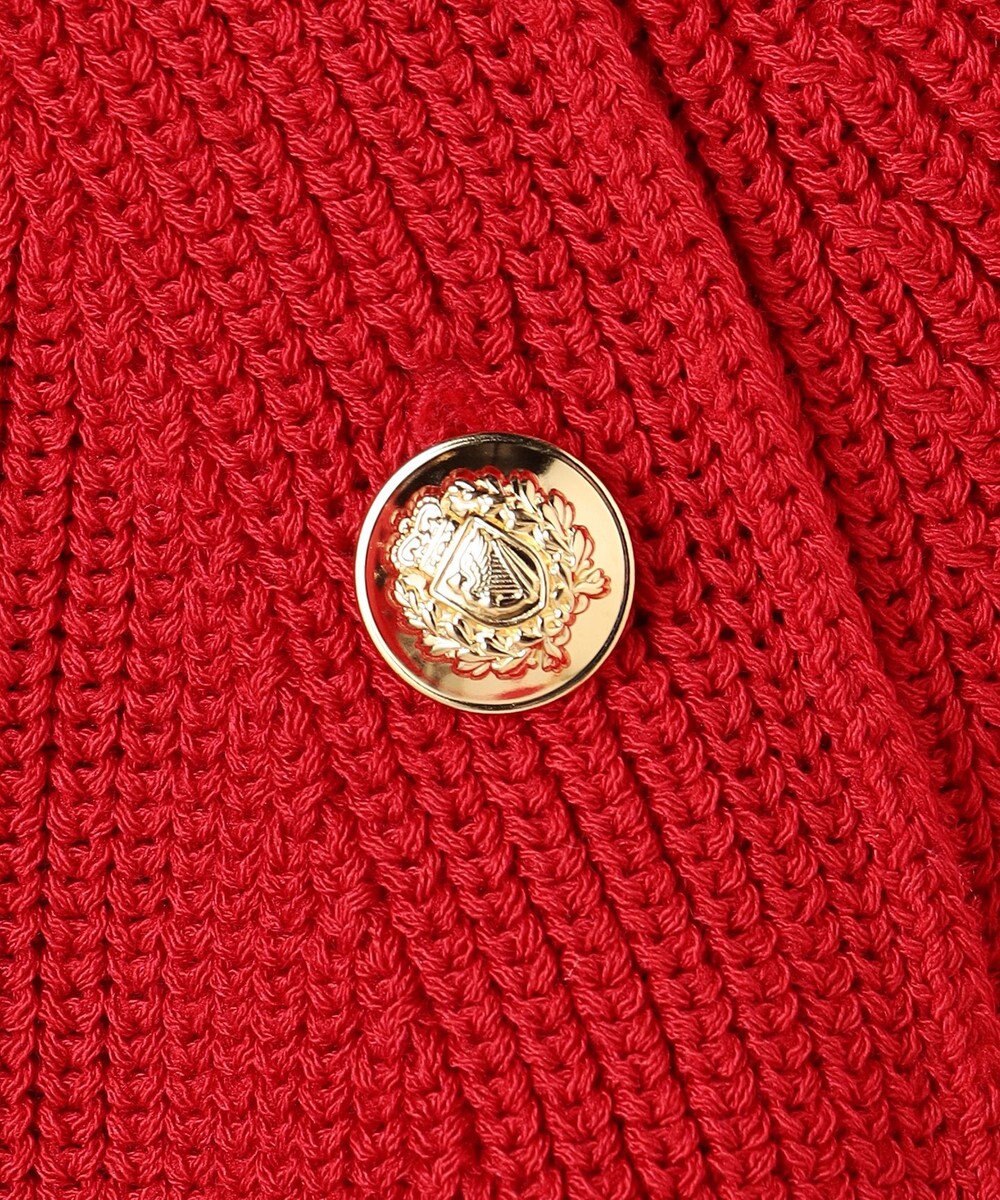 BEIGE， HELIODOR / スポンディッシュマリンボタンニット 