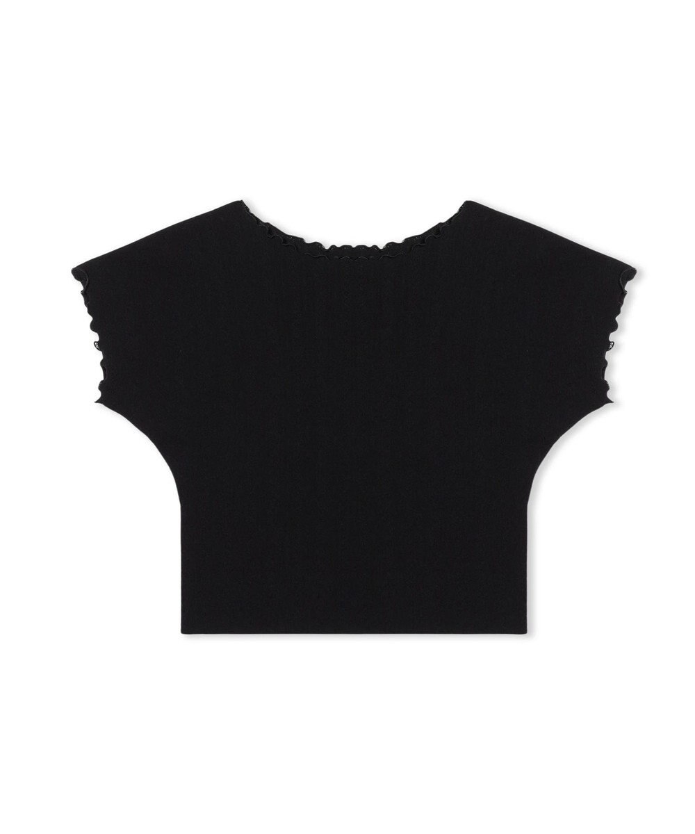 Chacott 【ノーソーイングニット】メロウコンパクトニットTシャツ 