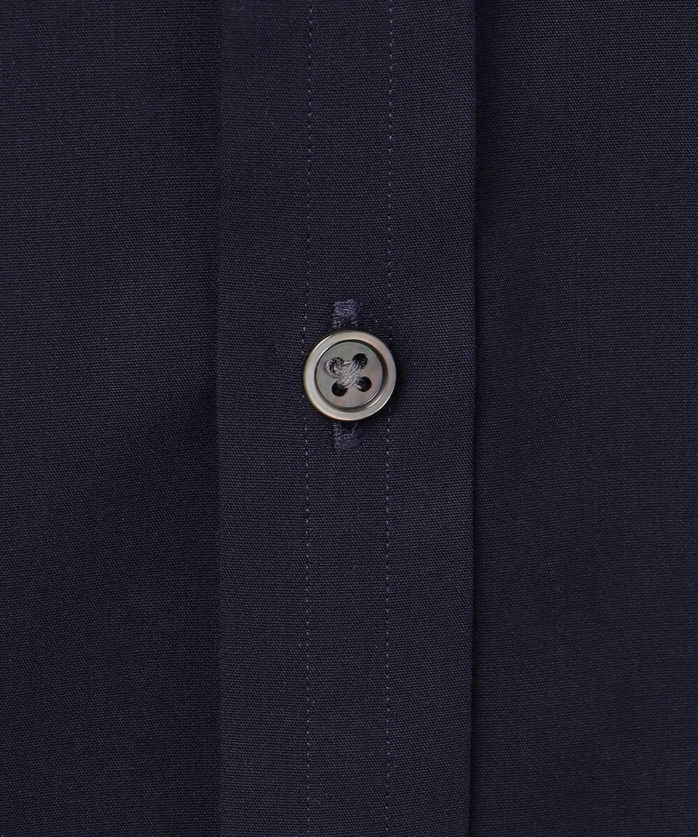 GOTAIRIKU 【形態安定】PREMIUMPLEATS_レギュラーカラー 通年ドレスシャツ（ネイビー） 
