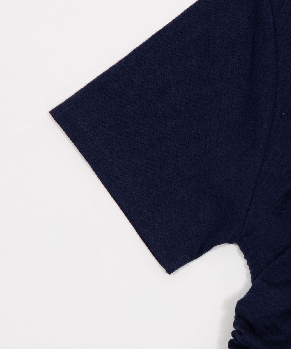 WEGO グラフィックサイドリボンドロストショートT 