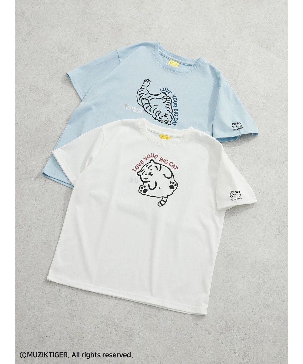 Green Parks ムジークタイガー／ＢＩＧ　ＣＡＴ　Ｔシャツ 