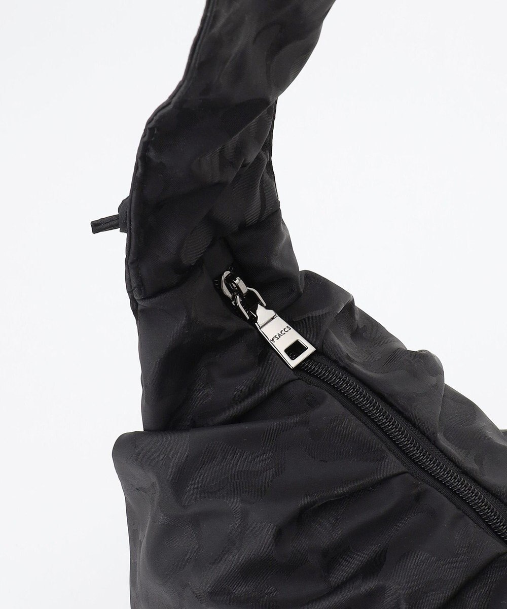 Y'SACCS 迷彩ジャカードシャーリングショルダーバッグ 