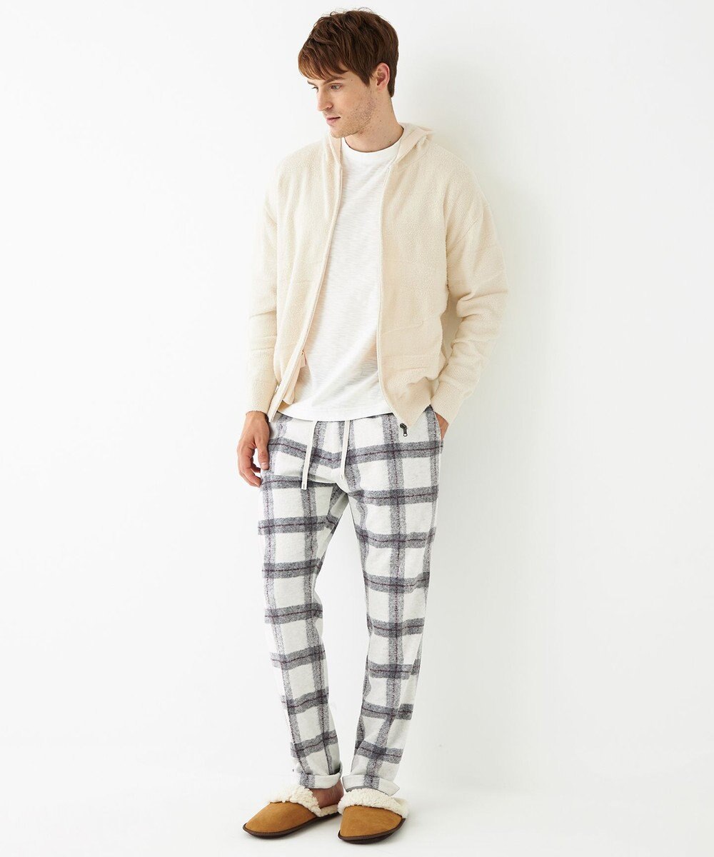 JOSEPH ABBOUD MOUNTAIN 【SPACE／UNISEX】ベアフリースカモフラージュ パーカー 