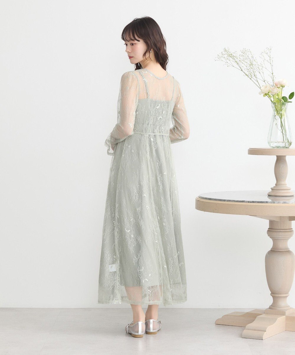 earth music&ecology SET2点レースワンピース＋キャミワンピース 