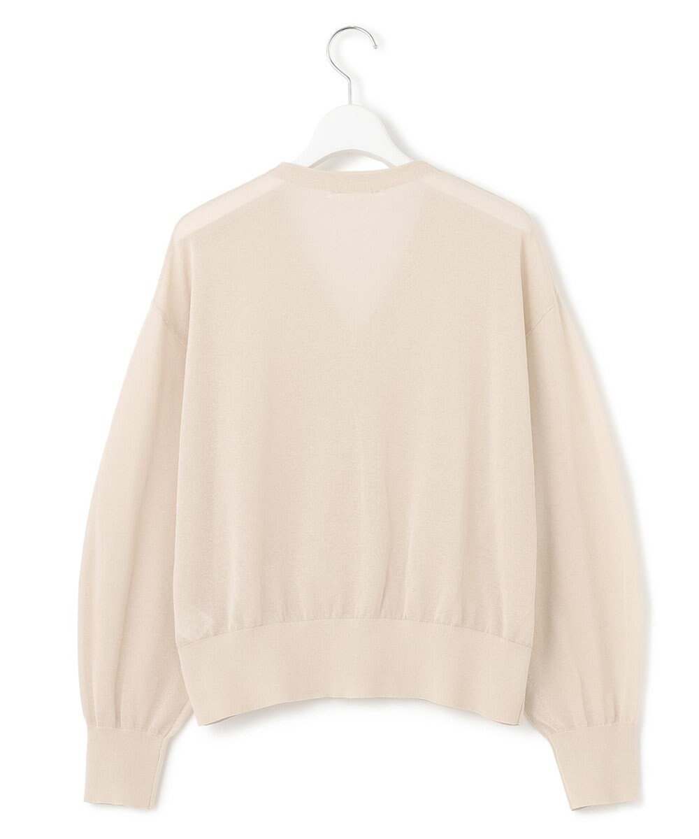 23区 【洗える】ライトシアーニット ブルゾン 