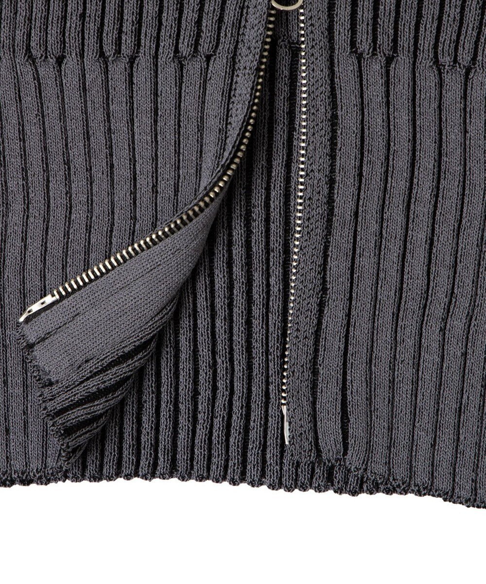 WEGO ダブルジップオフショルニット 