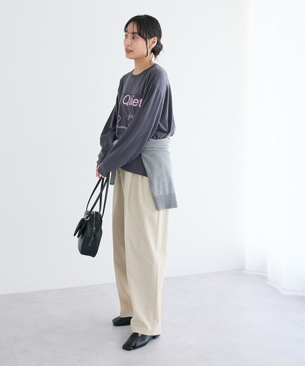 CRAFT STANDARD BOUTIQUE タックイージーワイドパンツ 