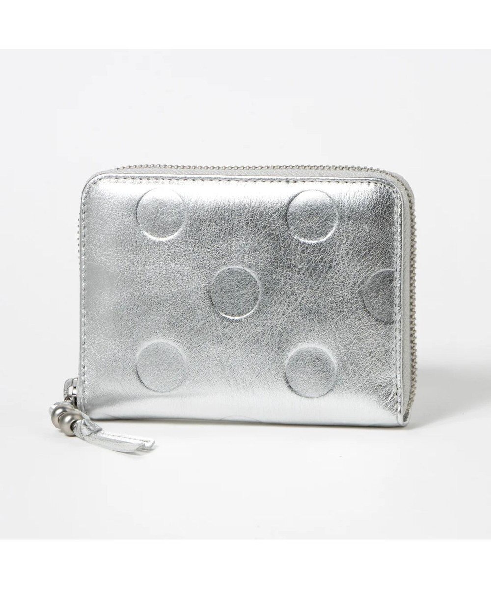 UNBILLION ペルケ perche / ドット型押しラウンドパームフィット財布 