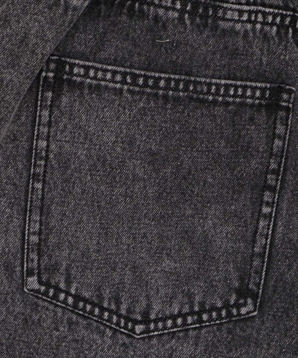 WEGO 【ユニセックス着用ITEM/MLサイズ展開/ウエストゴム】ボクサードッキングデニムショーツ 