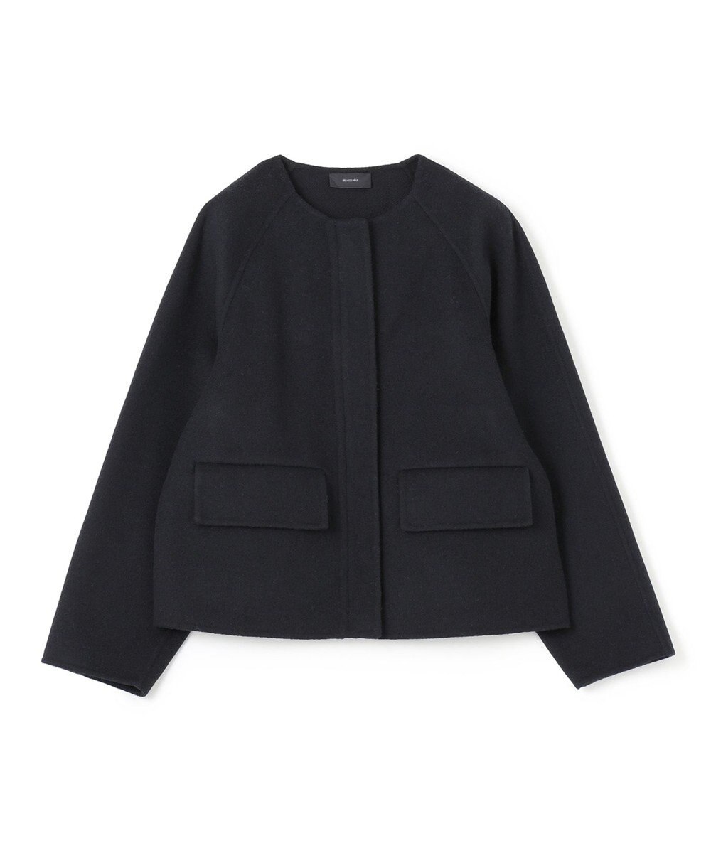 JOSEPH ウーループ　ノーカラーコート 