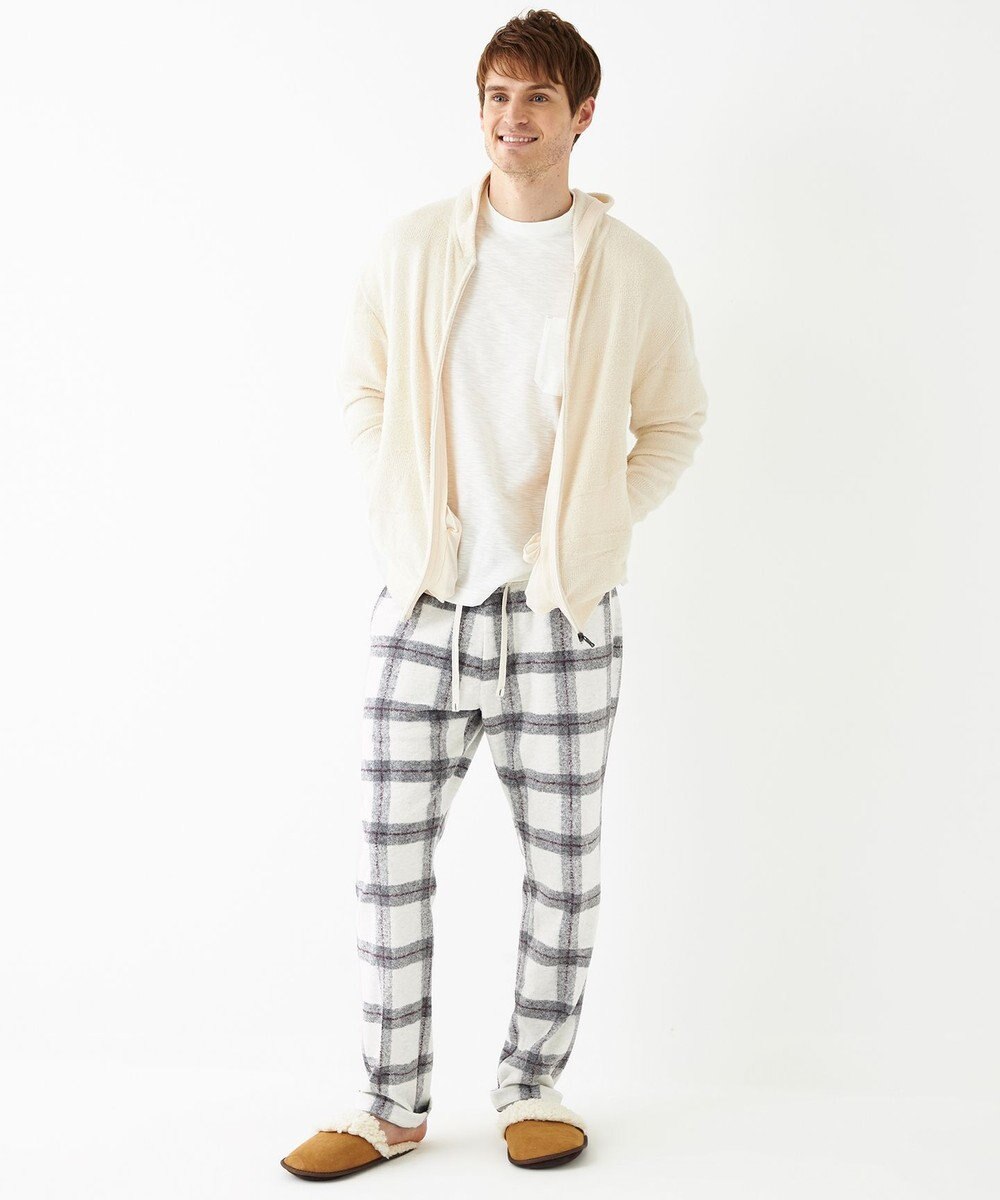 JOSEPH ABBOUD MOUNTAIN 【SPACE／UNISEX】ベアフリースカモフラージュ パーカー 