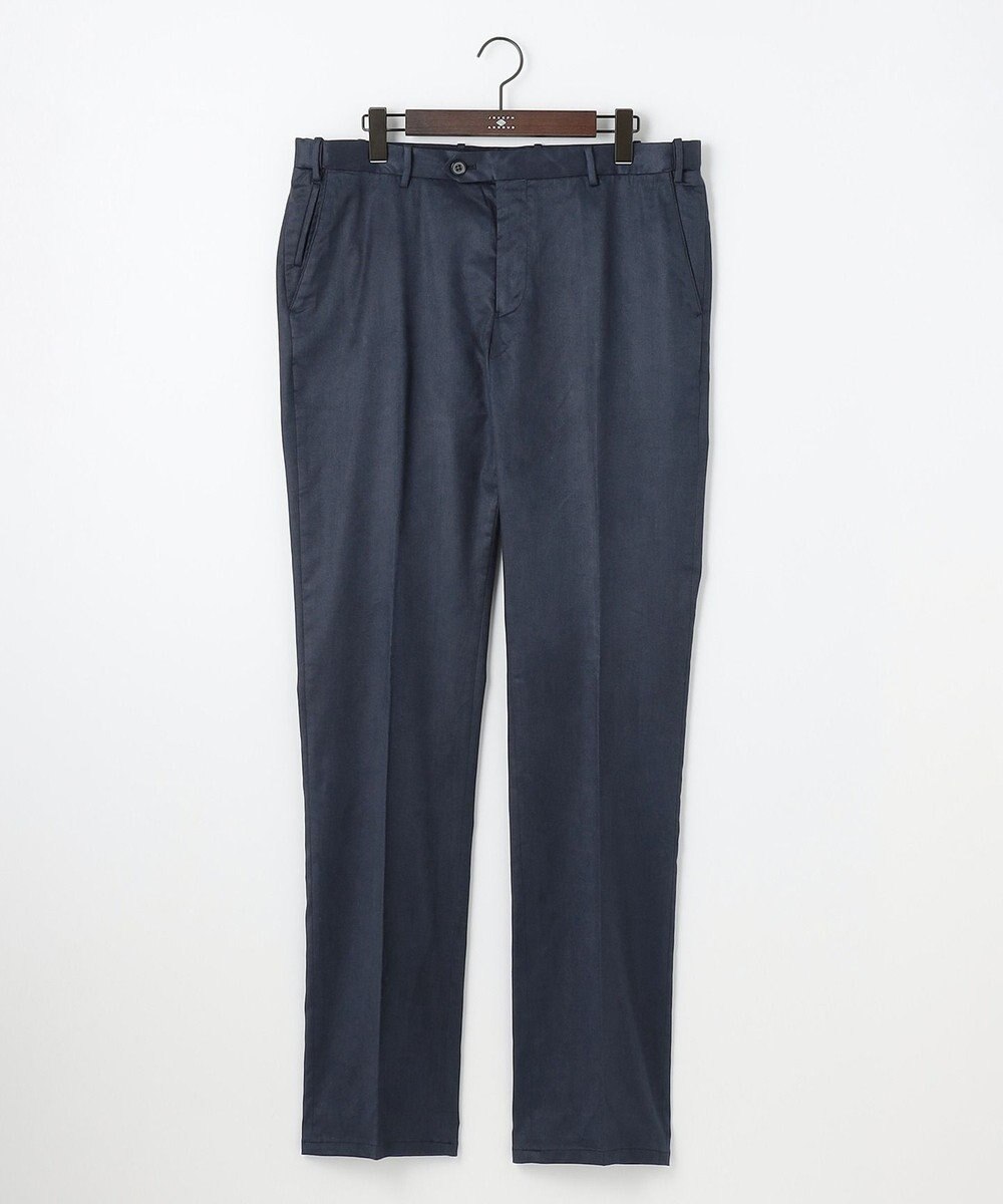 JOSEPH ABBOUD 【キングサイズ・ストレッチ/スウェードタッチ/JAPANファブリック】コマ スウェード パンツ 