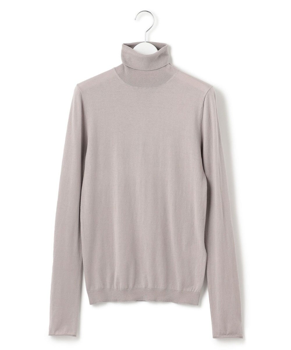 23区 【Oggi1月号/CLASSY.11月号掲載】スムージーコットン タートルネック ニット 