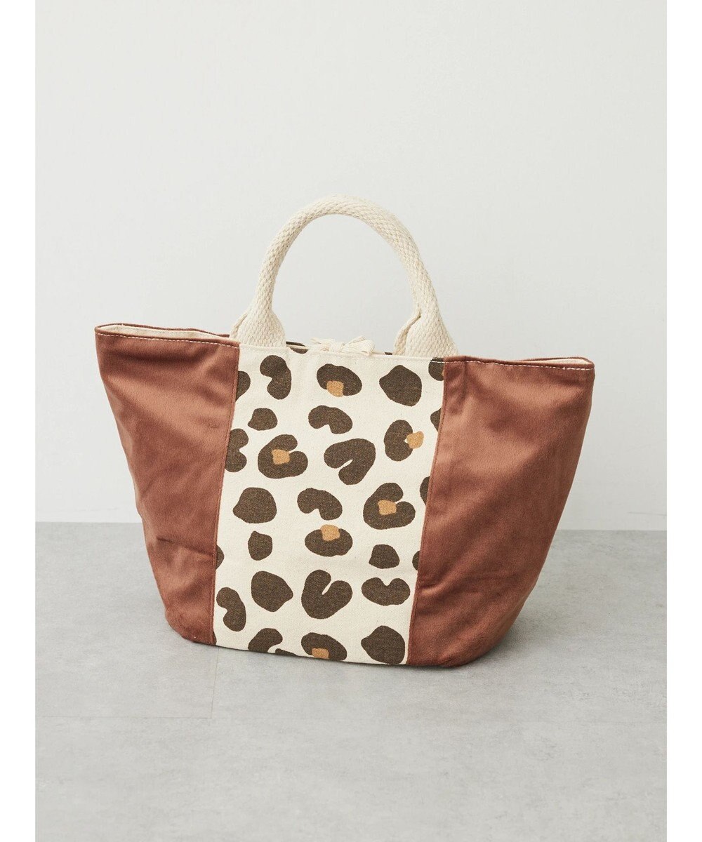 Green Parks ・ｓｏｆｉ　ベロアアニマルプリントトートバッグ 