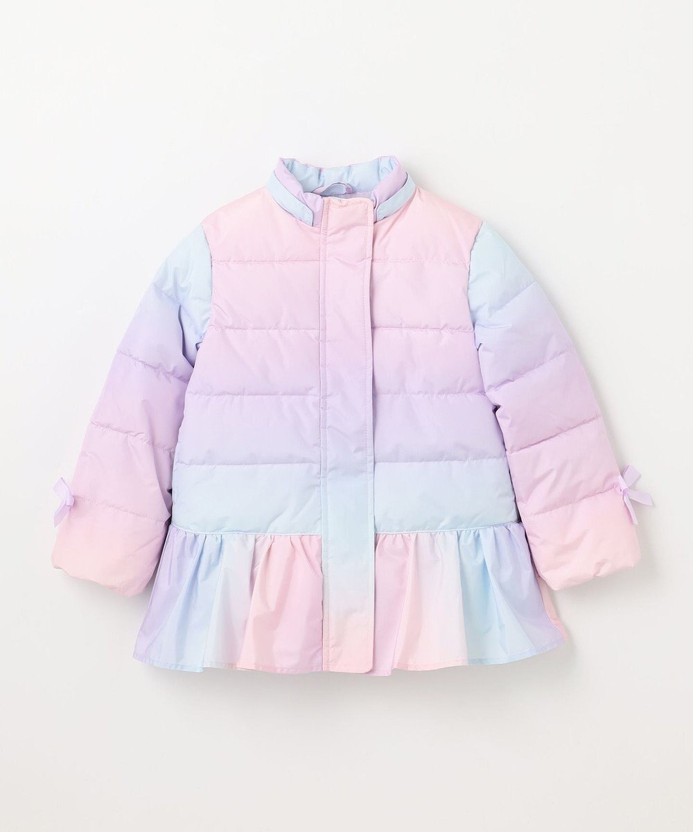 ANY KIDS 【洗濯機OK】中綿リボンコート 