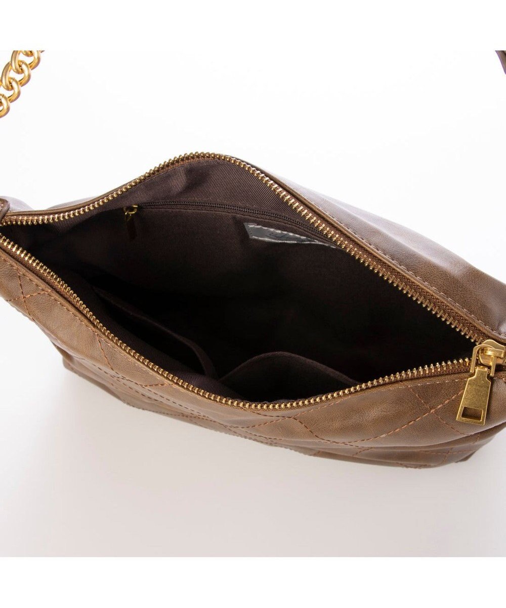 UNBILLION カシュカシュ cachecache / シャーリングキルトチェーンショルダー 