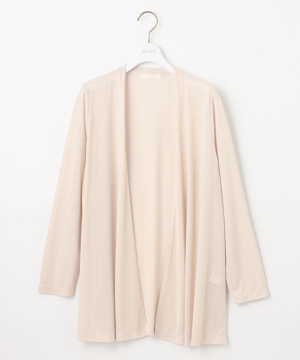 ANY SIS 【洗える】サラサラ着流し カーディガン 