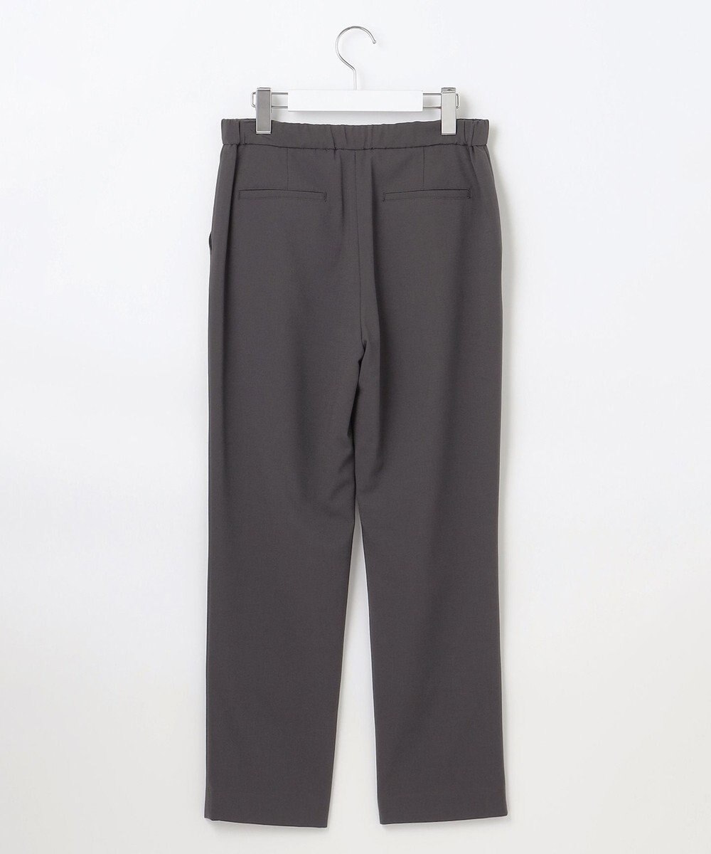 J.PRESS LADIES 【洗える】PLAIN WEAVE トロ  テーパード パンツ 