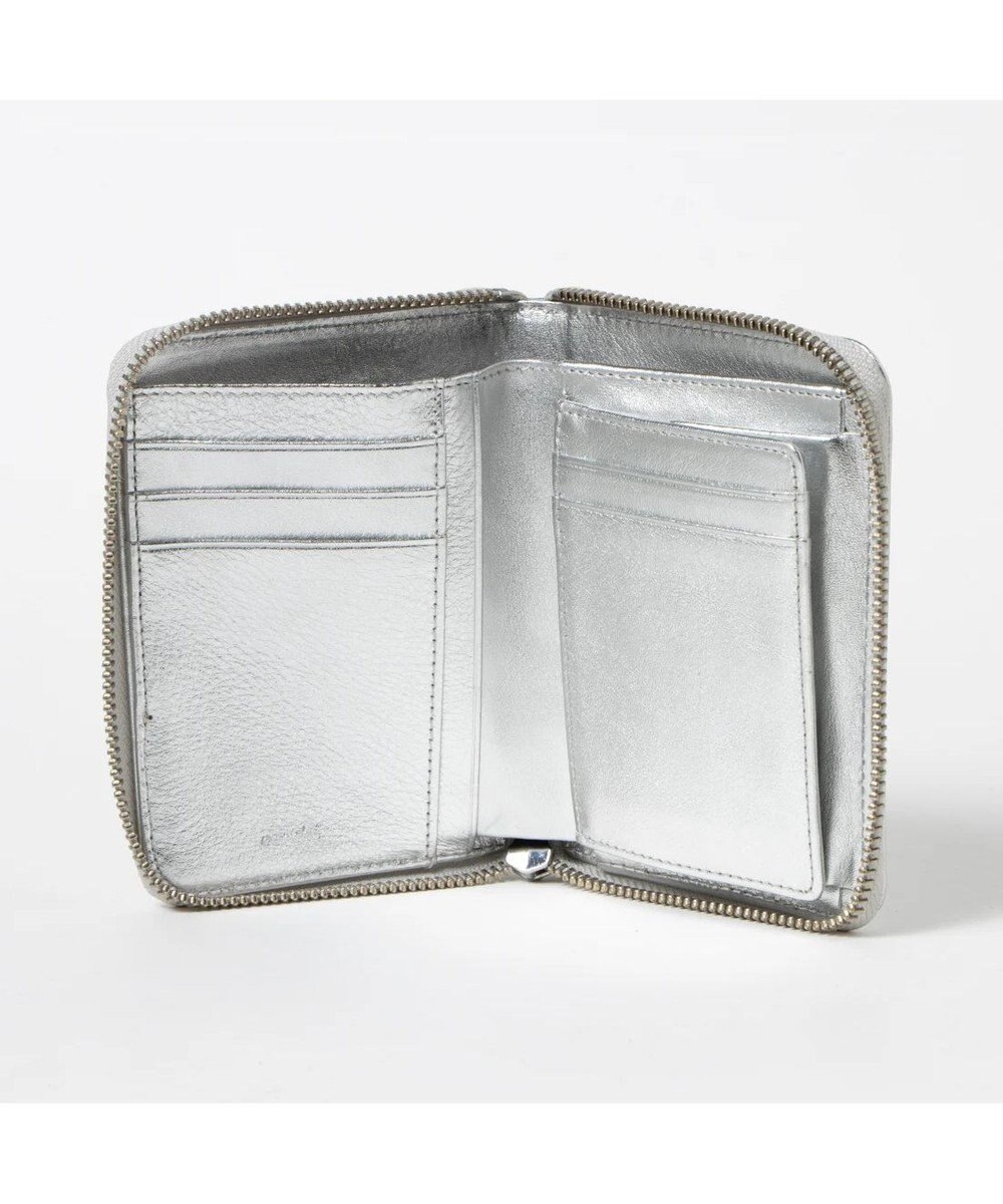 UNBILLION ペルケ perche / ドット型押しラウンドパームフィット財布 