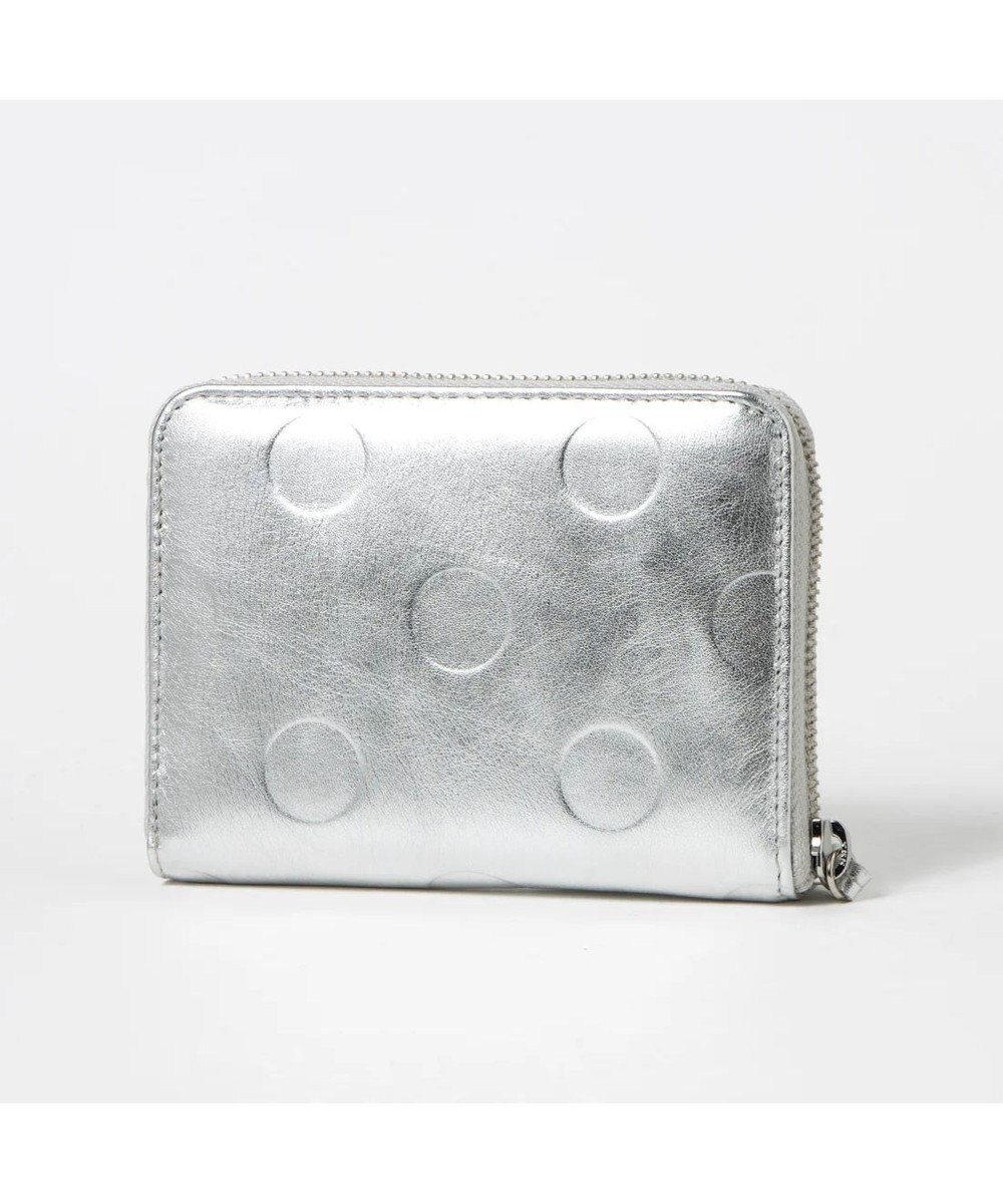 UNBILLION ペルケ perche / ドット型押しラウンドパームフィット財布 