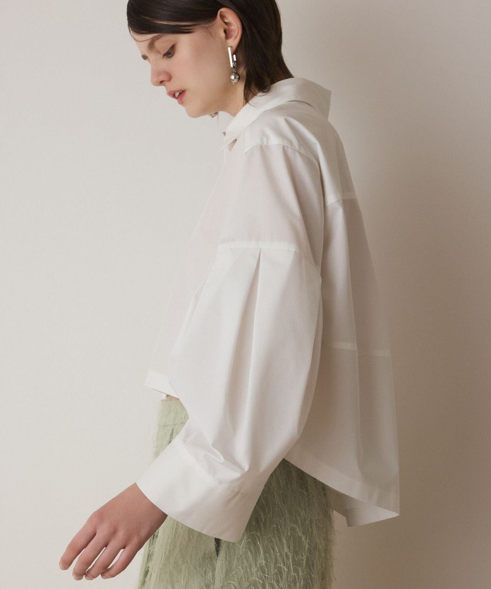 GRACE CONTINENTAL ビッグスリーブシャツ 