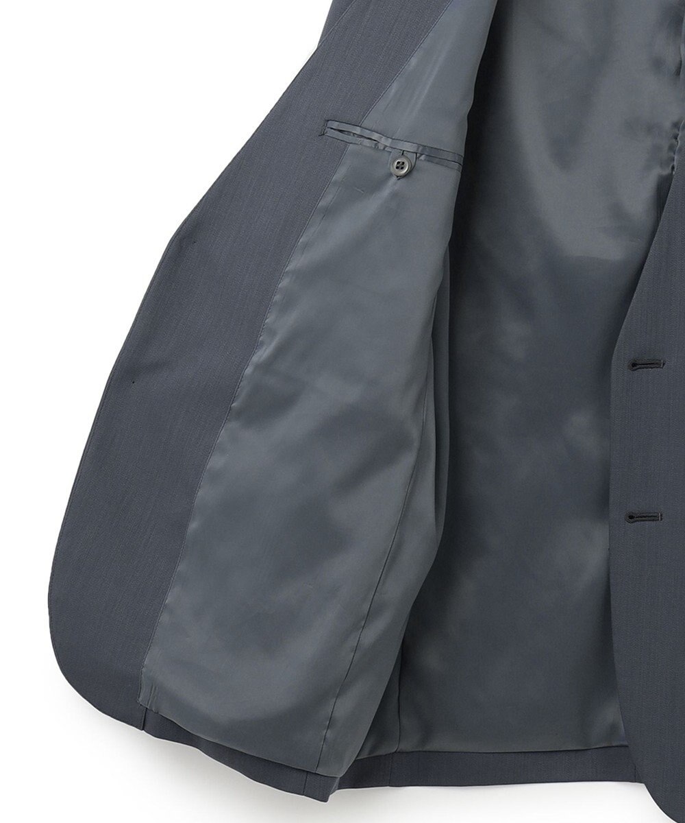 JOSEPH HOMME 【洗えるWOOLセットアップ】ウーステッドバラシャ　ノーカラージャケット 