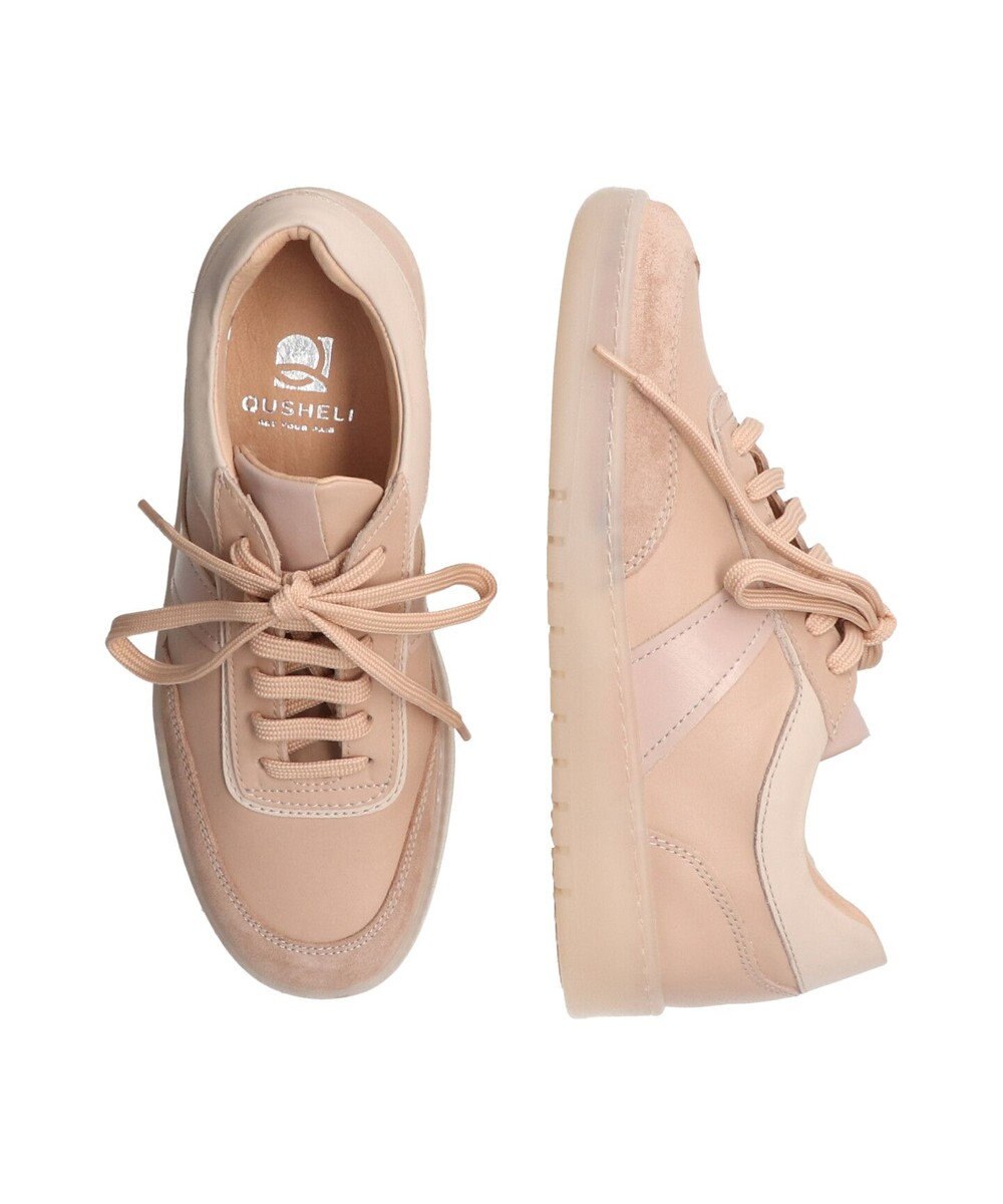 INTER-CHAUSSURES 【QUSHELI】ベーシックレザースニーカー 