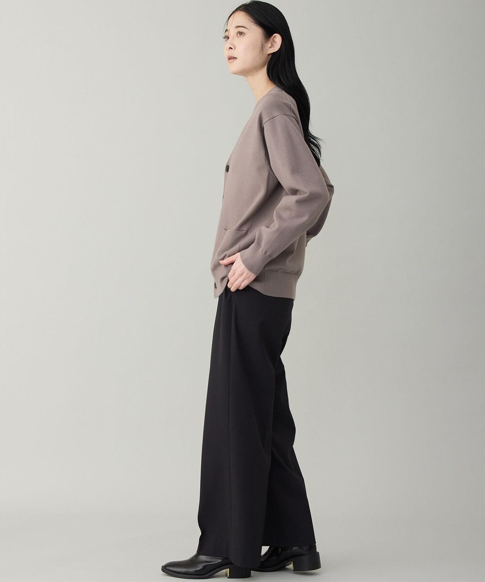 UNFILO MENS 【OCEANS YouTube 掲載/男女兼用】スムースシルキーニット カーディガン 