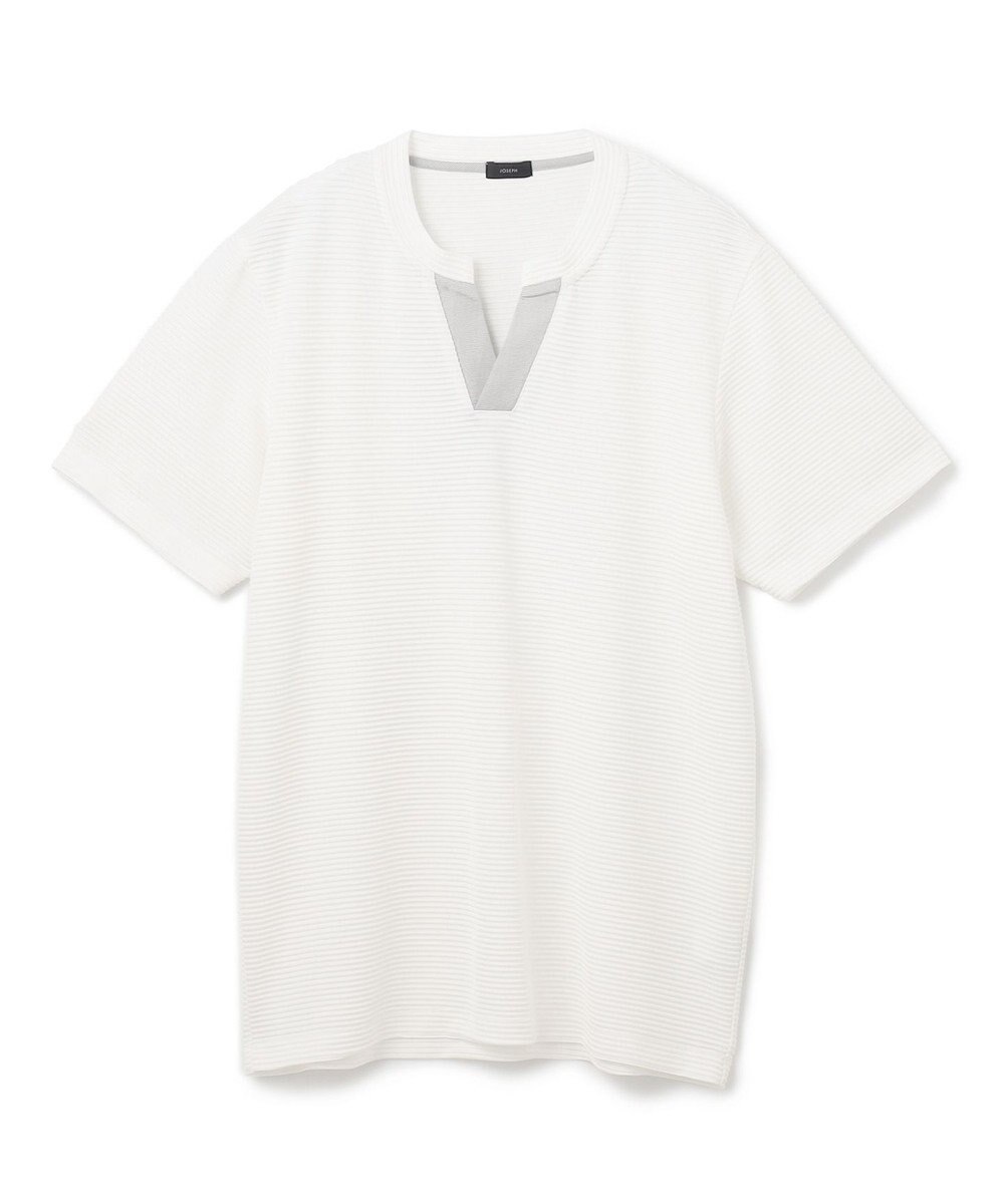 JOSEPH HOMME タックリップルジャージー　キーネック 