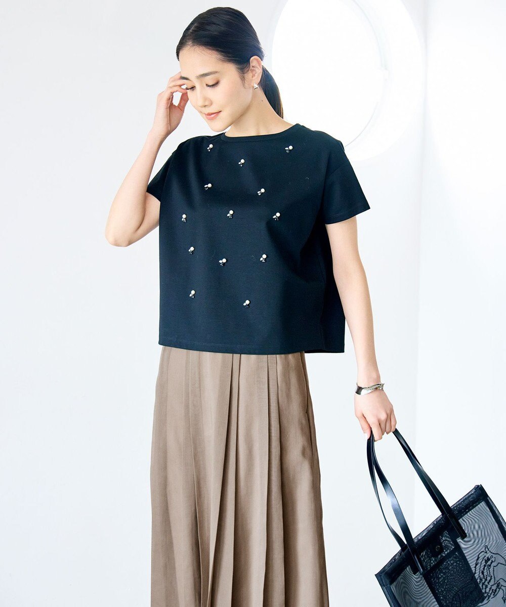 自由区 S ビジュー Tシャツ 