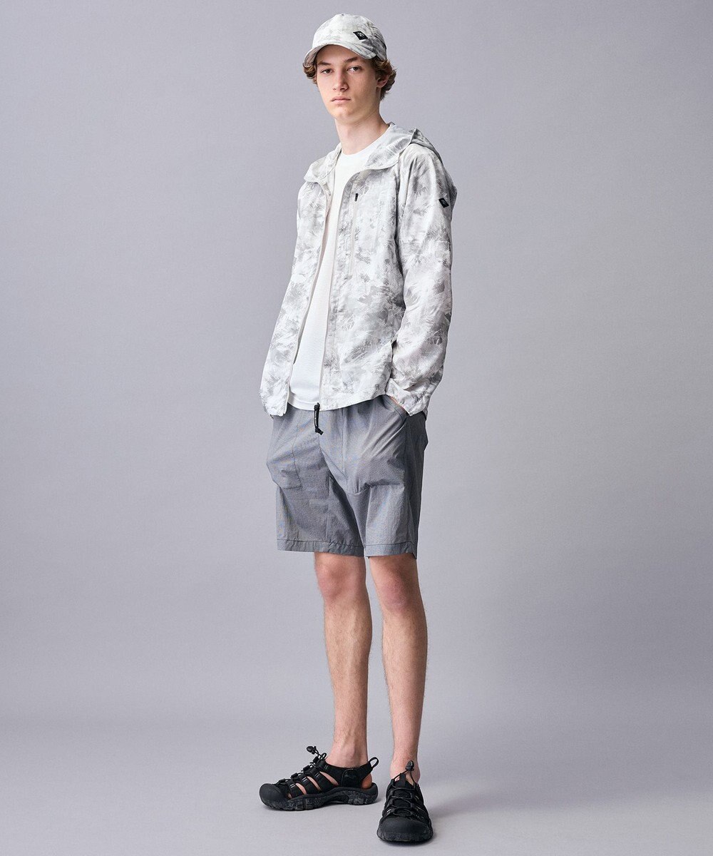 JOSEPH ABBOUD MOUNTAIN 【ゆったり】グリットワッフル アウトドアTシャツ 