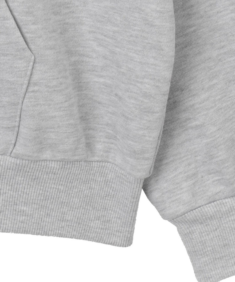 WEGO 【ユニセックス着用ITEM】ワッペンロゴZIPパーカー 