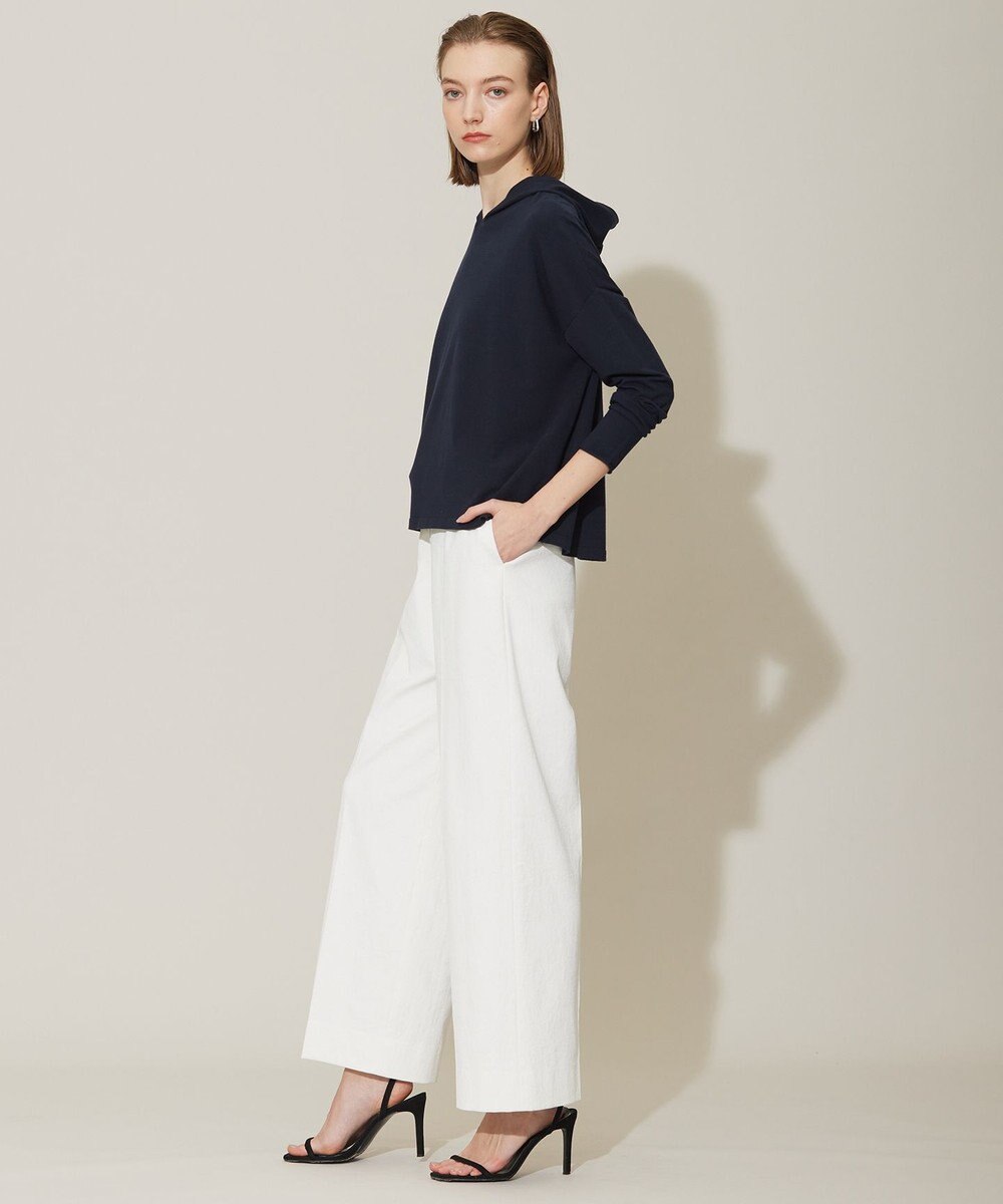 ICB 【洗える】 ヴィスコースワイド デザインニットプルオーバー 