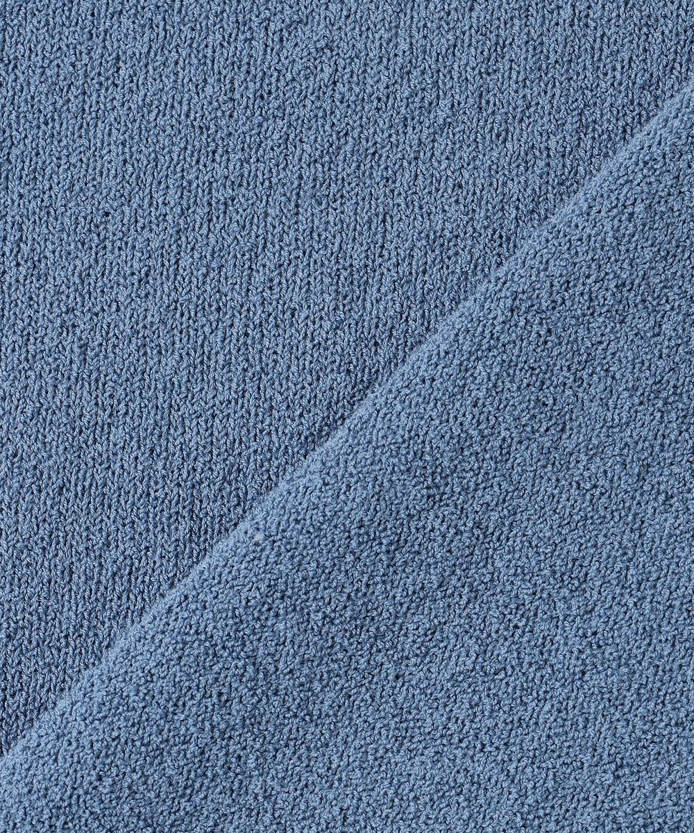 J.PRESS MEN ミックスブークレ スキッパーポロシャツ 