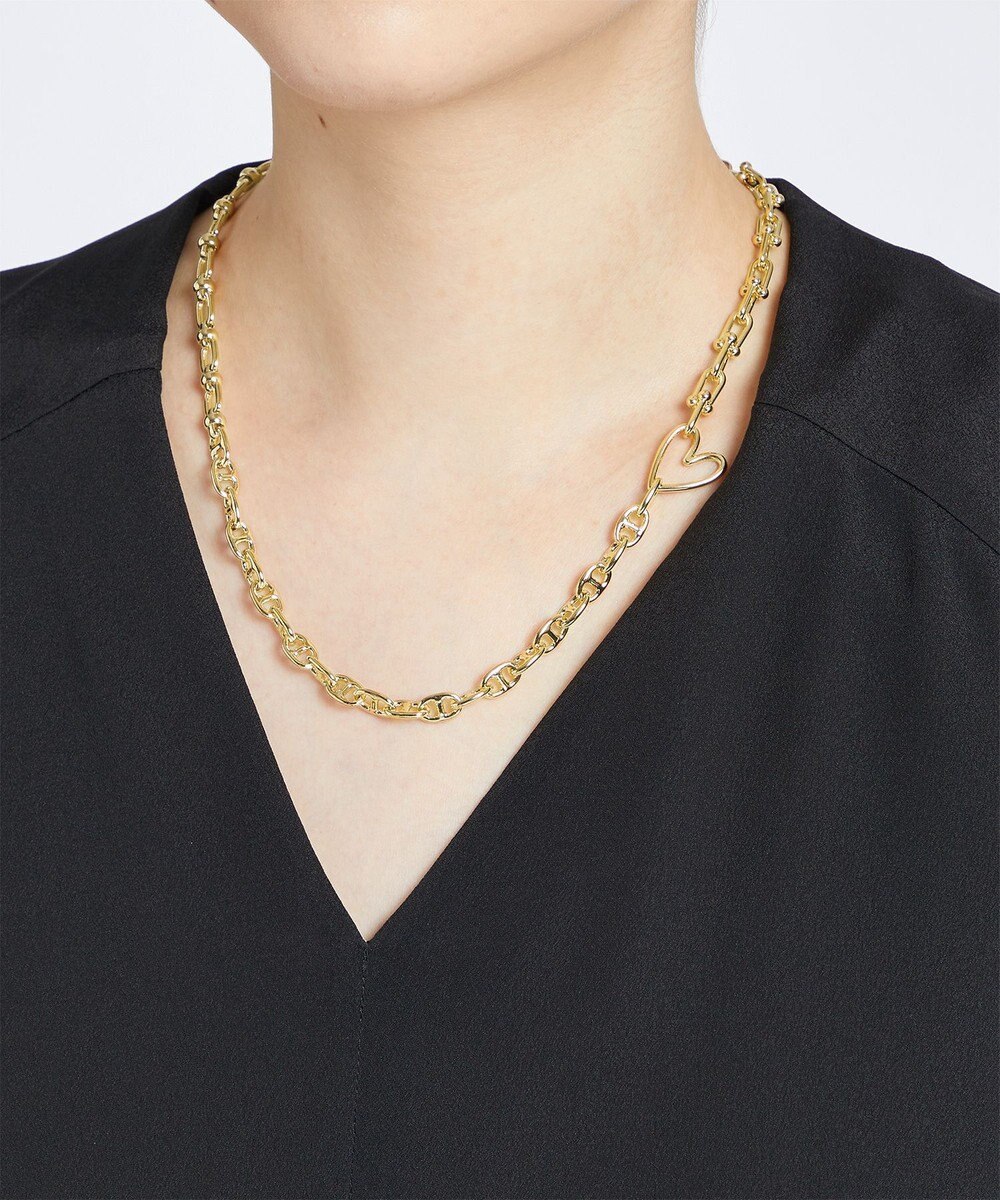 Paul Smith ハートミックスチェーン ネックレス 