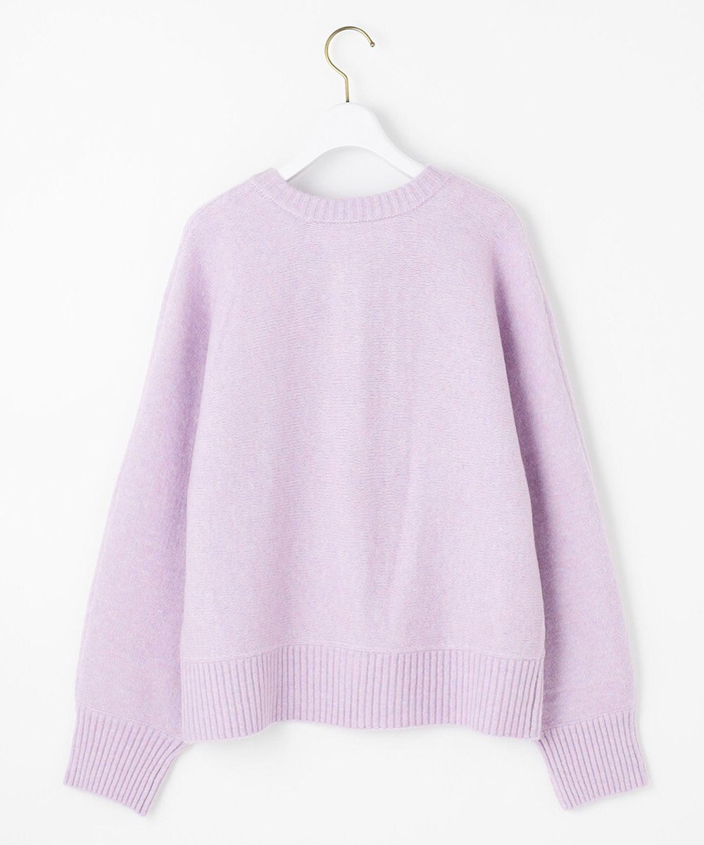 ANY SIS L 【前後着用可能】Airニット カーディガン 