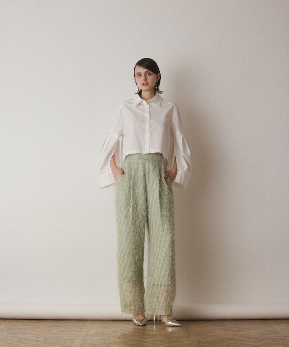 GRACE CONTINENTAL ビッグスリーブシャツ 