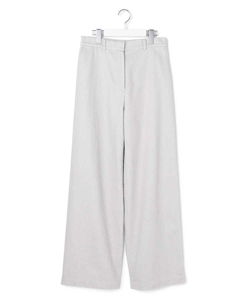 ICB 【先行予約】コットンカラーデニム カーブパンツ 