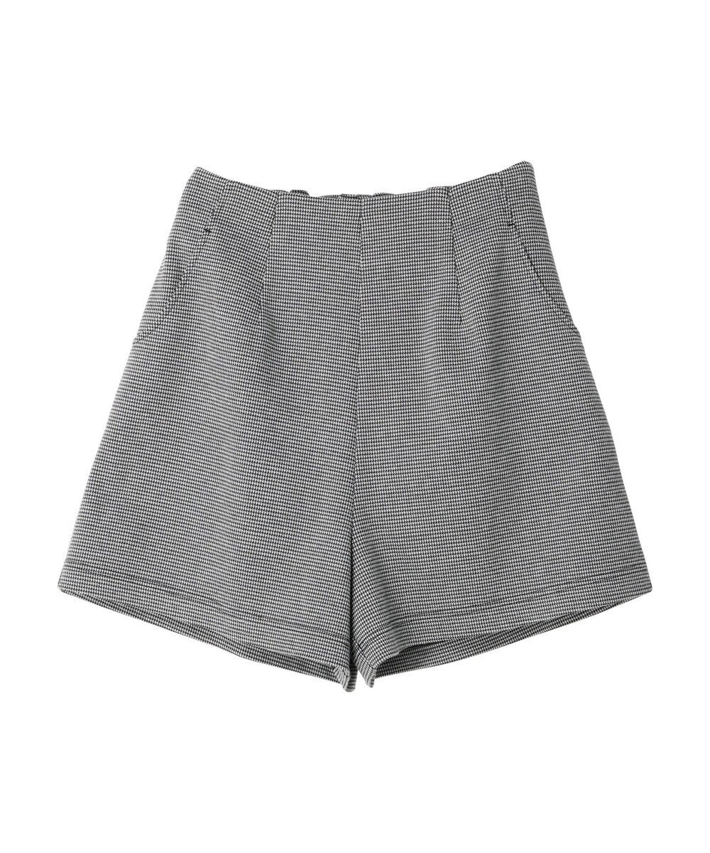 earth music&ecology ショートパンツ（千鳥柄） 