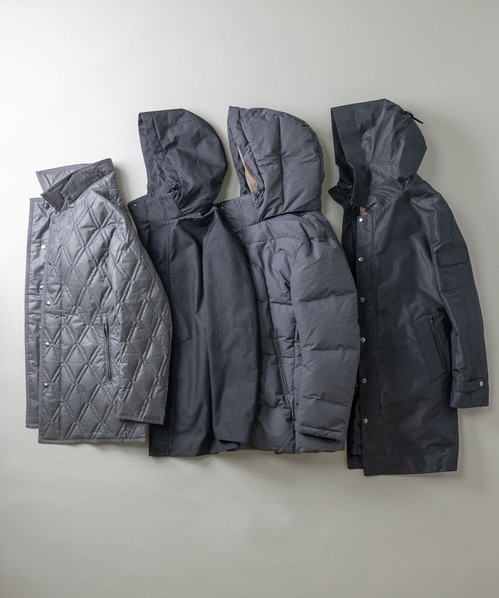 GOTAIRIKU MA-1ダウンブルゾン付【仕事で着用可】ミリタリー 3WAYフーデットパーカー 