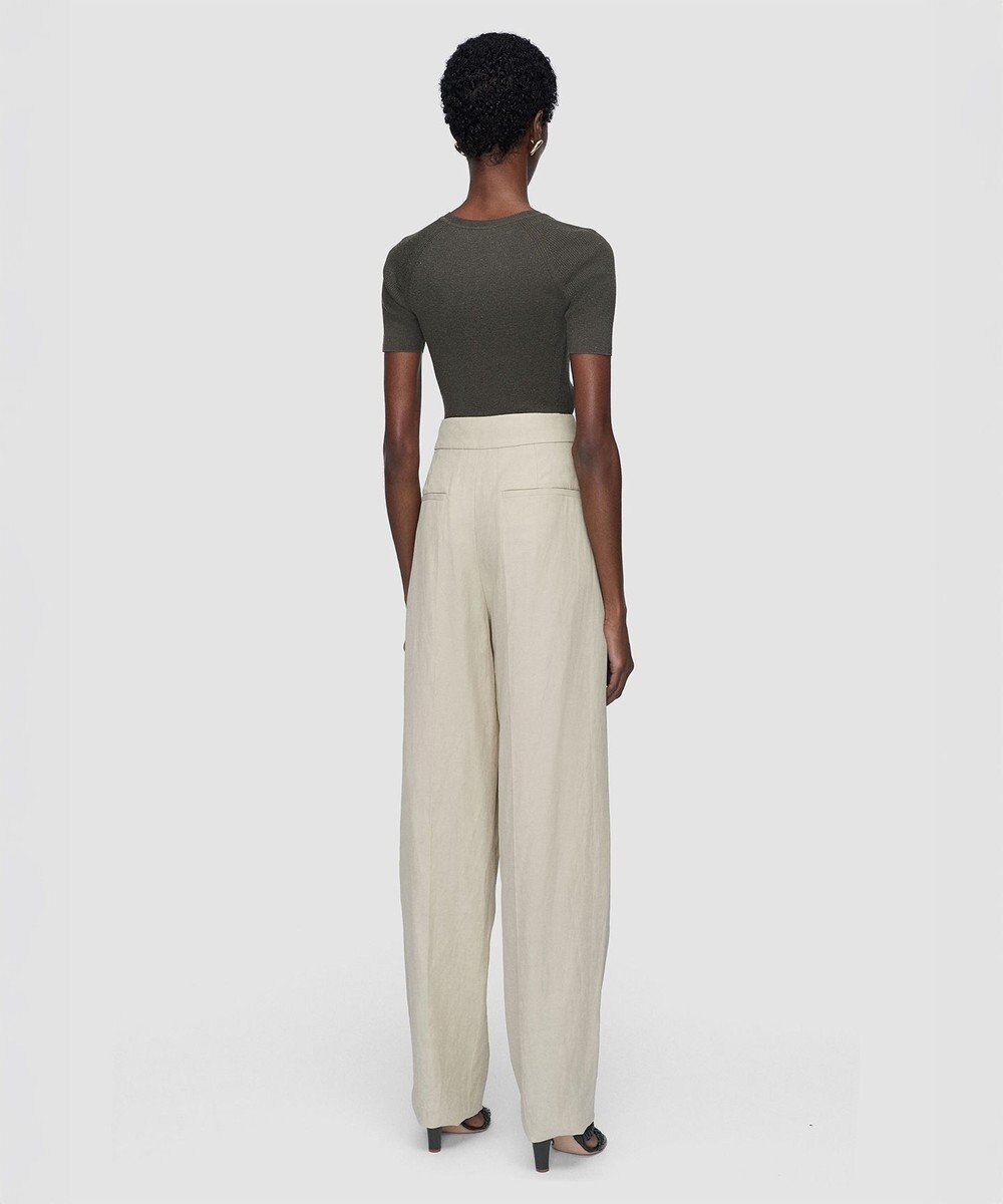 JOSEPH ライトリネンブレンド　トラウザーズ 