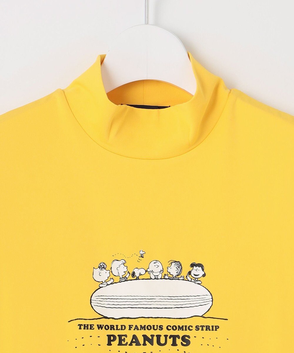 23区GOLF 【PEANUTS】【WOMEN】スヌーピーコラボ モックネックシャツ 